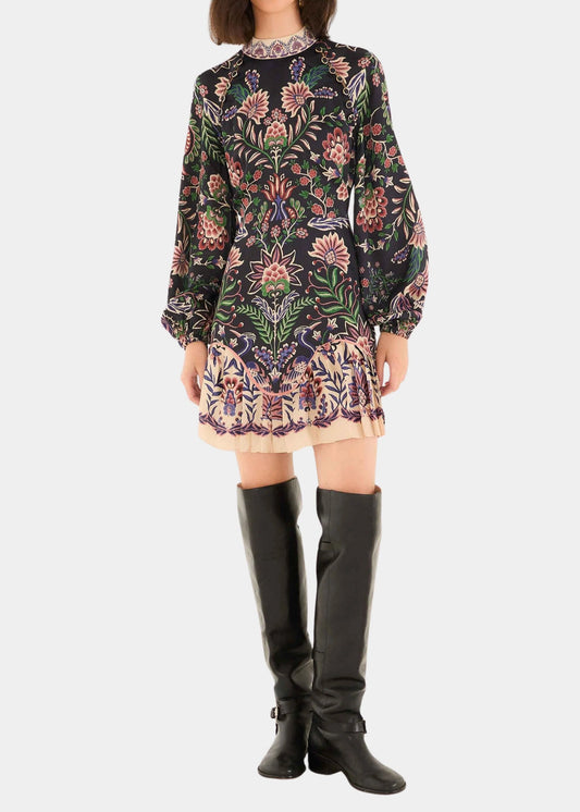 FARM Rio Marvelous Garden Black Mini Dress