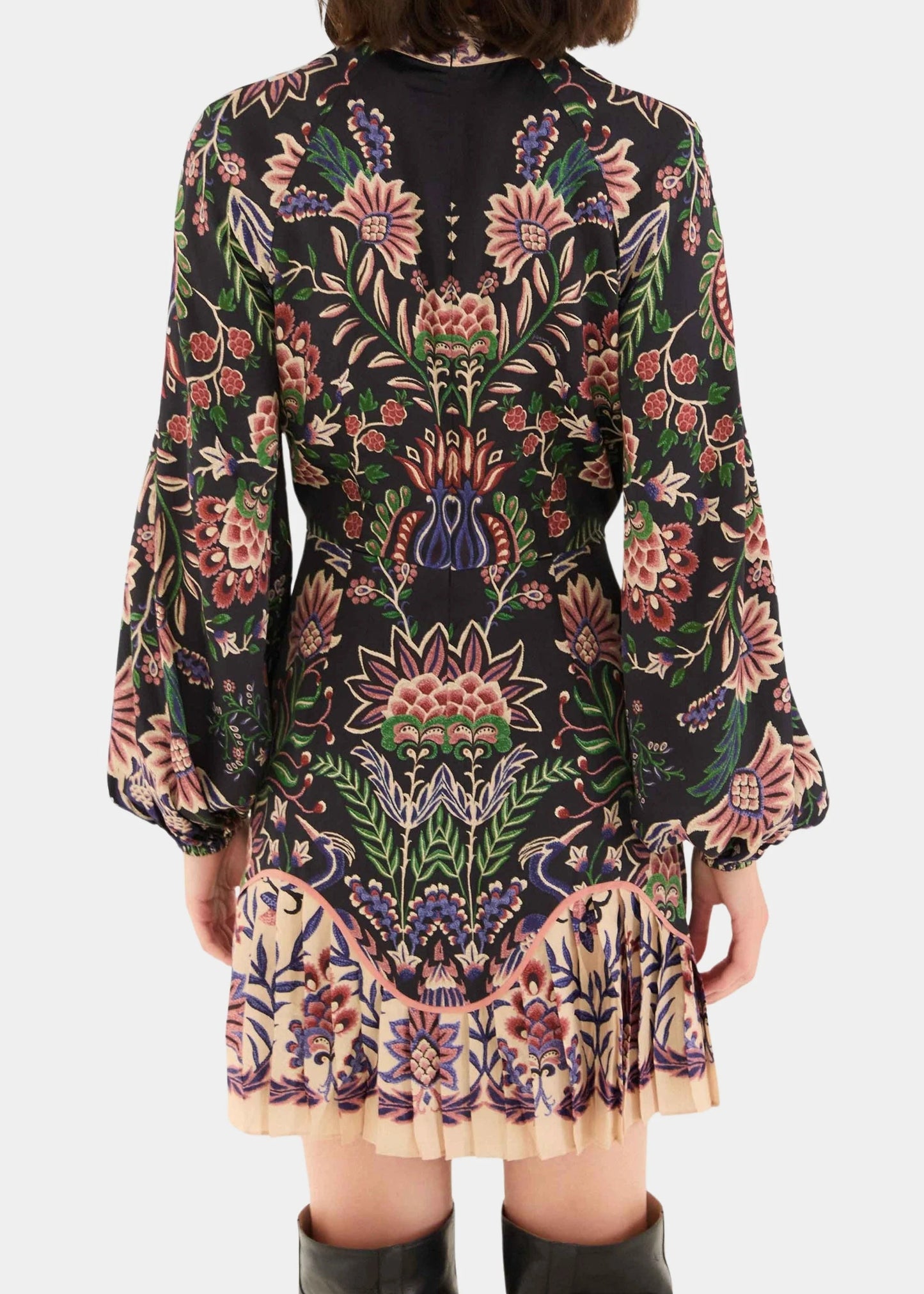 FARM Rio Marvelous Garden Black Mini Dress