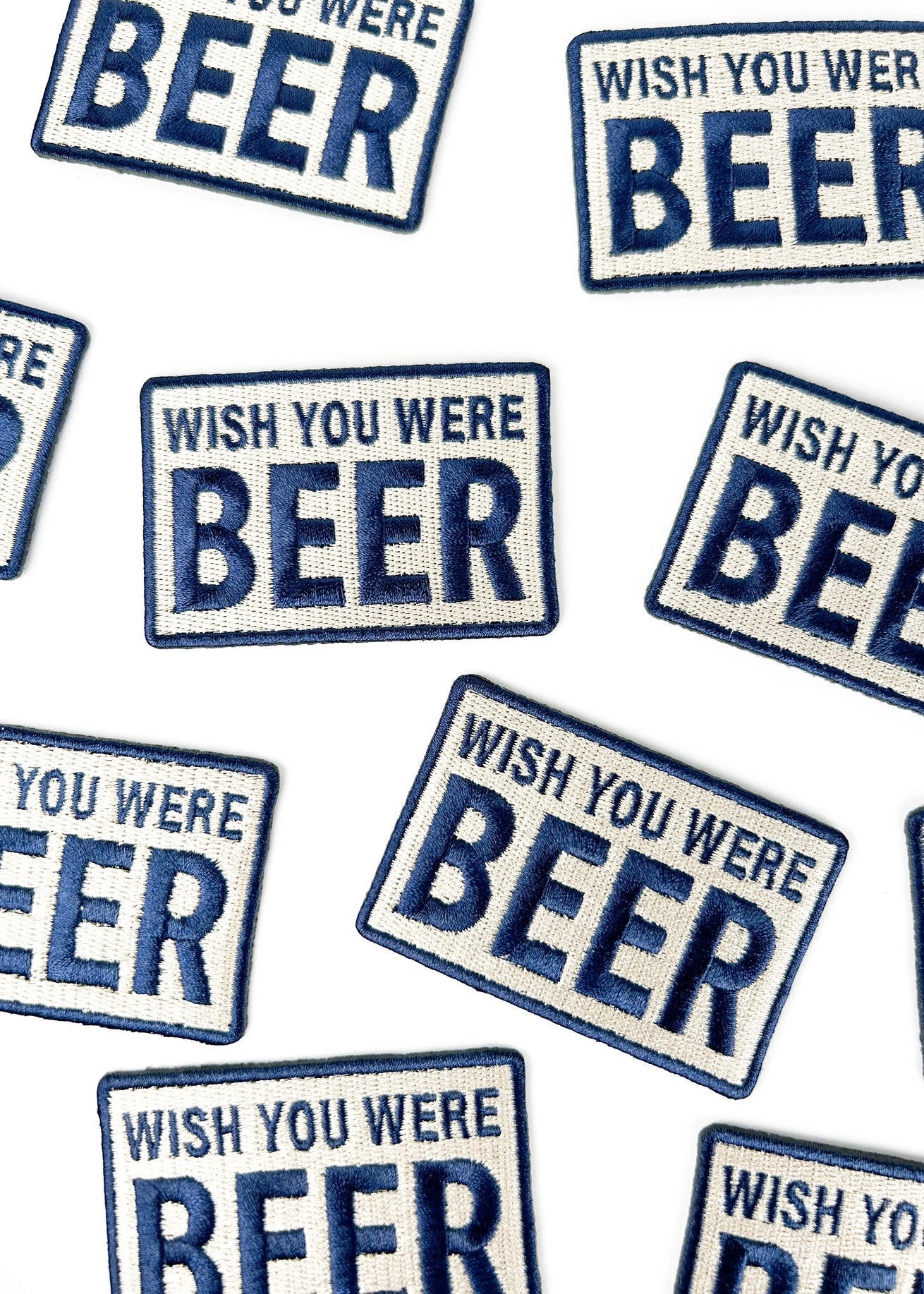 Field Trip Threads Wish You Were Beer Embroidered Patch