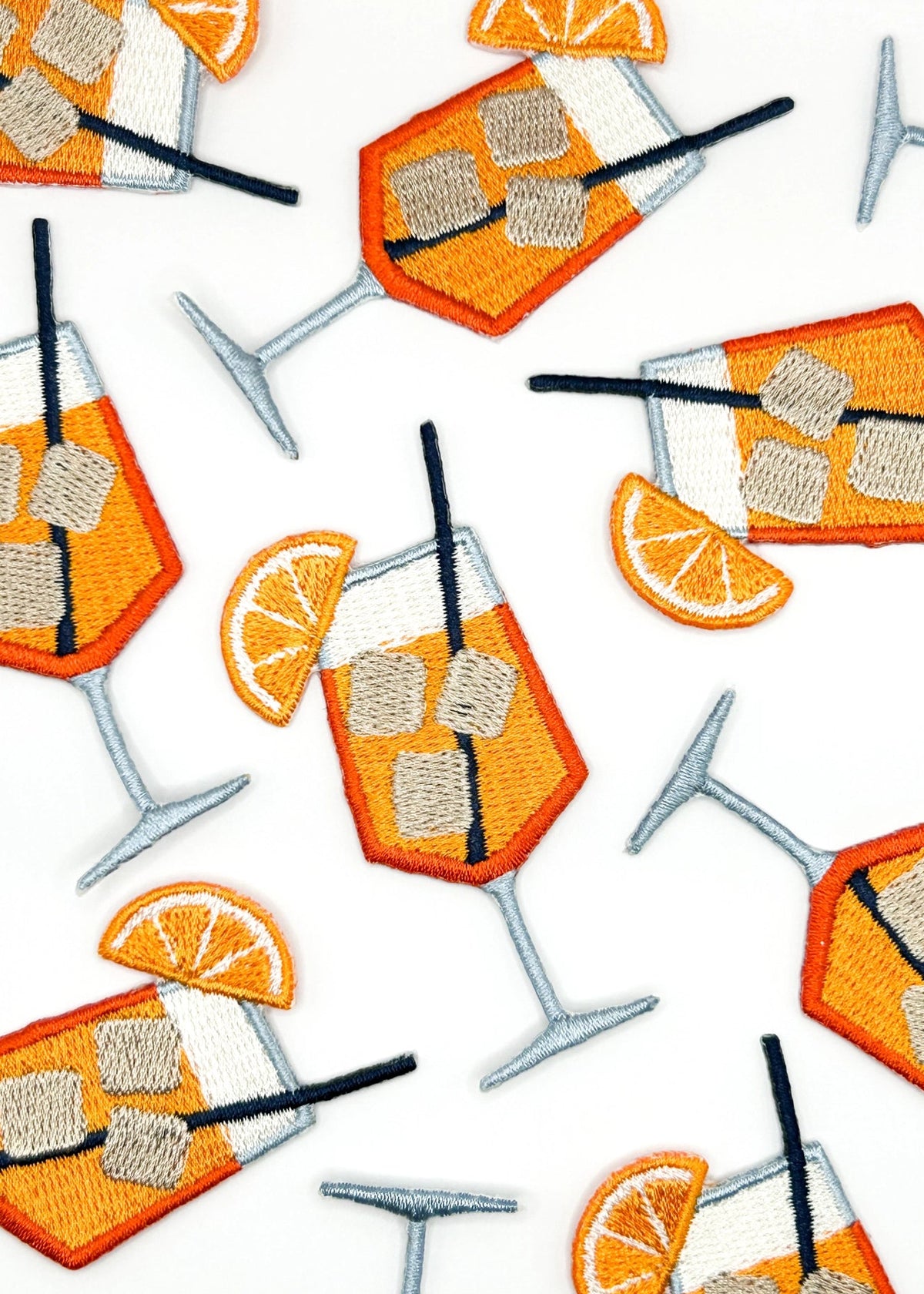 Field Trip Threads Aperol Spritz Iron-On Patch