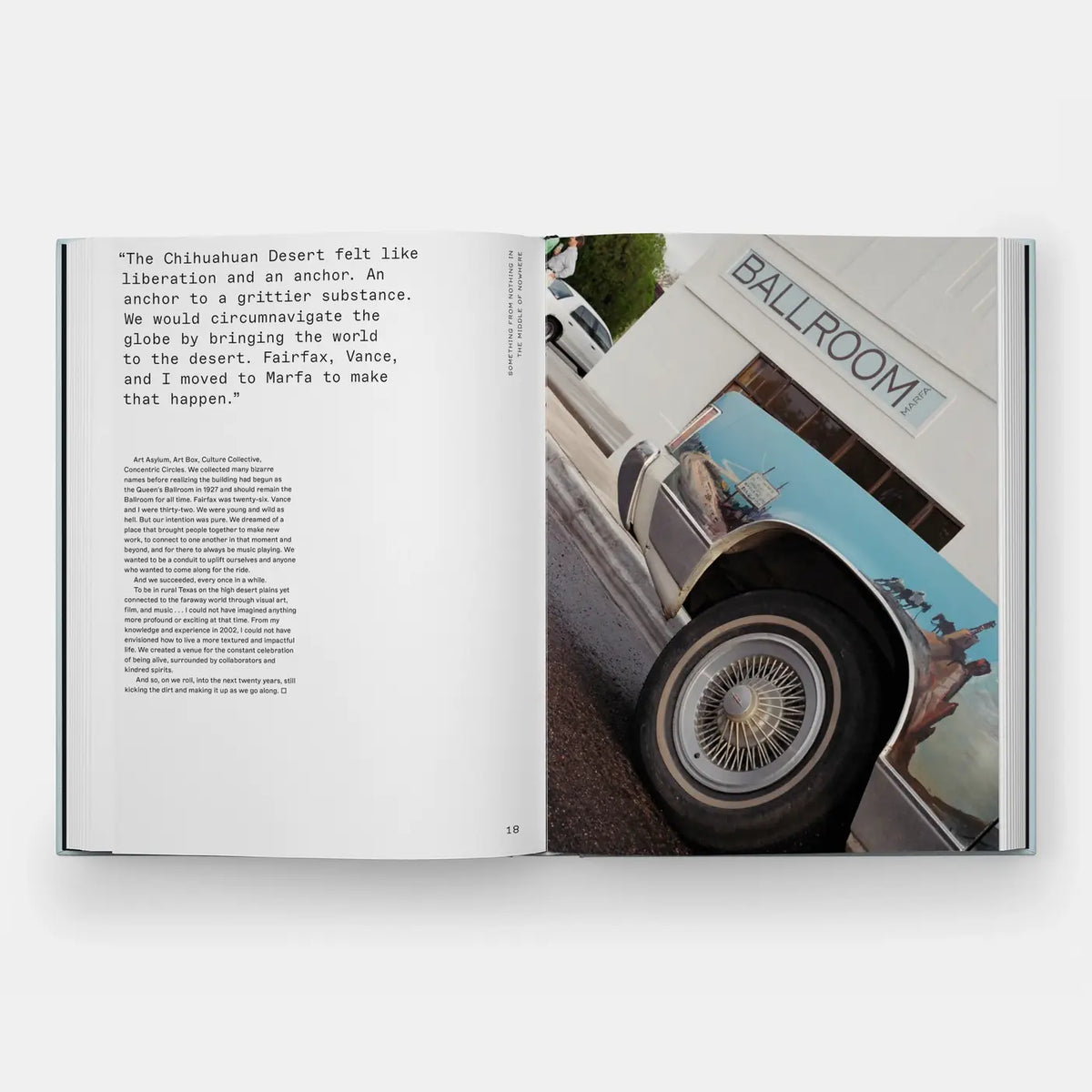 Phaidon USA Ballroom Marfa: The First Twenty Years