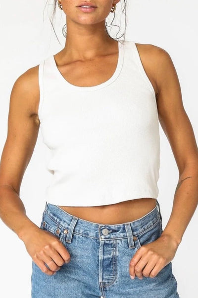 Blondie Tank Top White