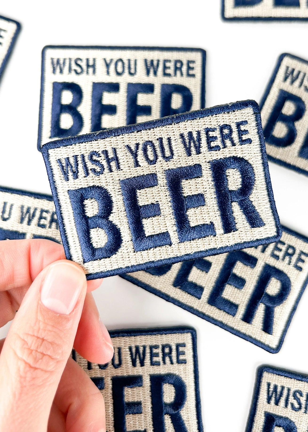Field Trip Threads Wish You Were Beer Embroidered Patch