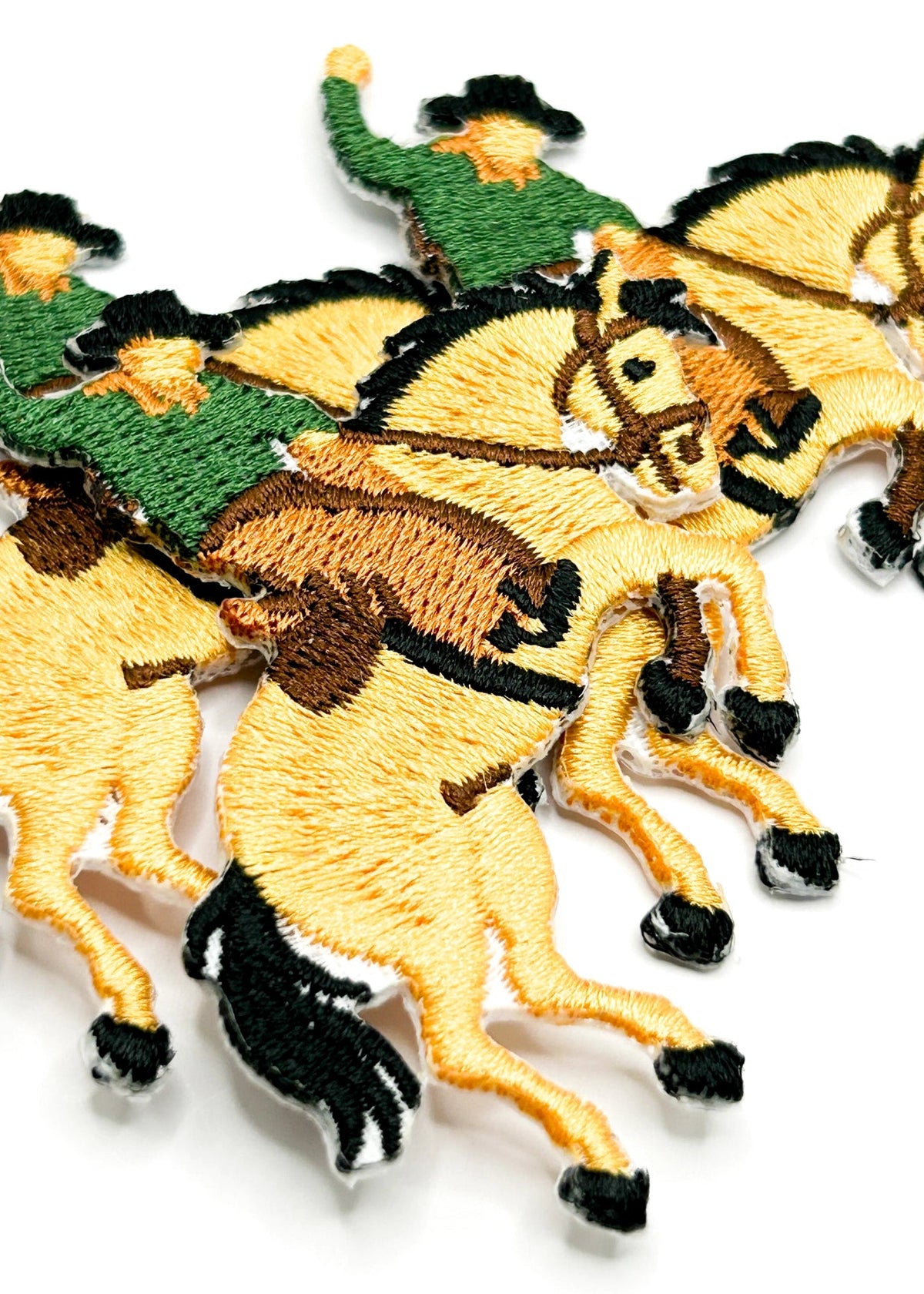 Field Trip Threads Bucking Bronco Patch Embroidered Iron-On Patch