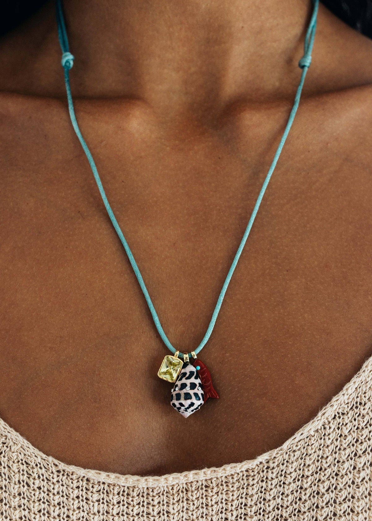 Loren Hope Samira Necklace | Blue