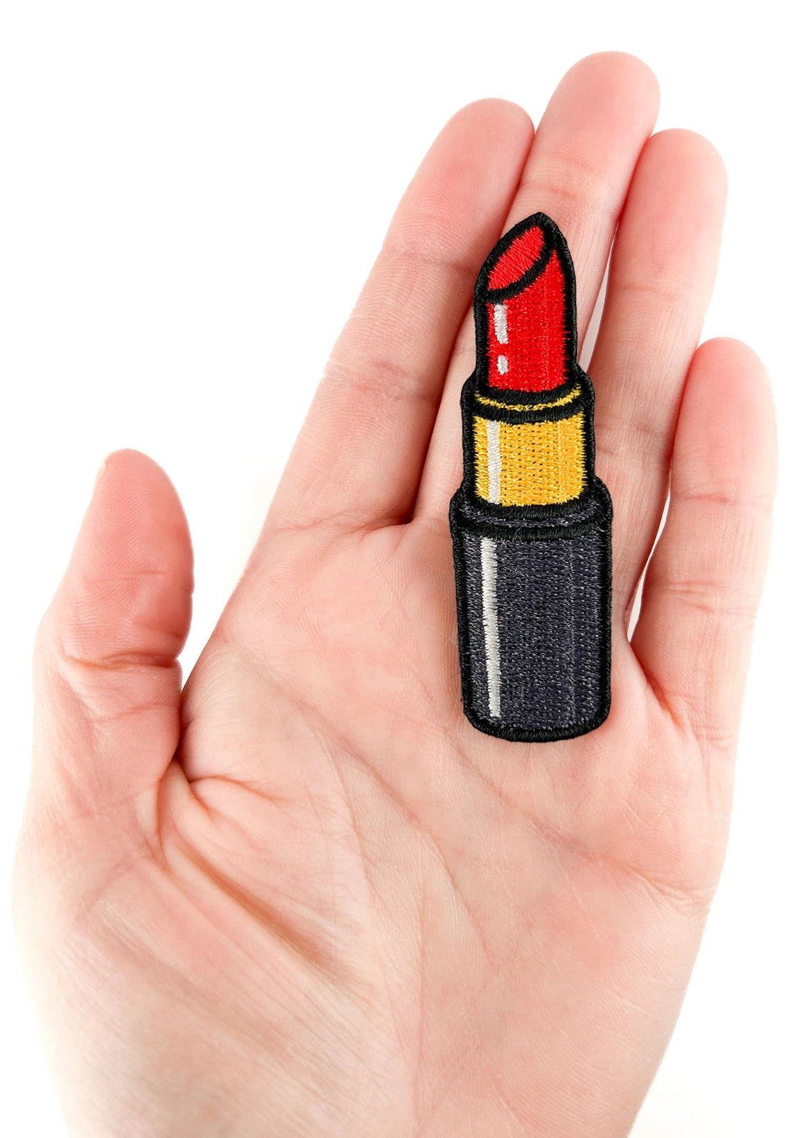 Field Trip Threads Lipstick Embroidered Patch