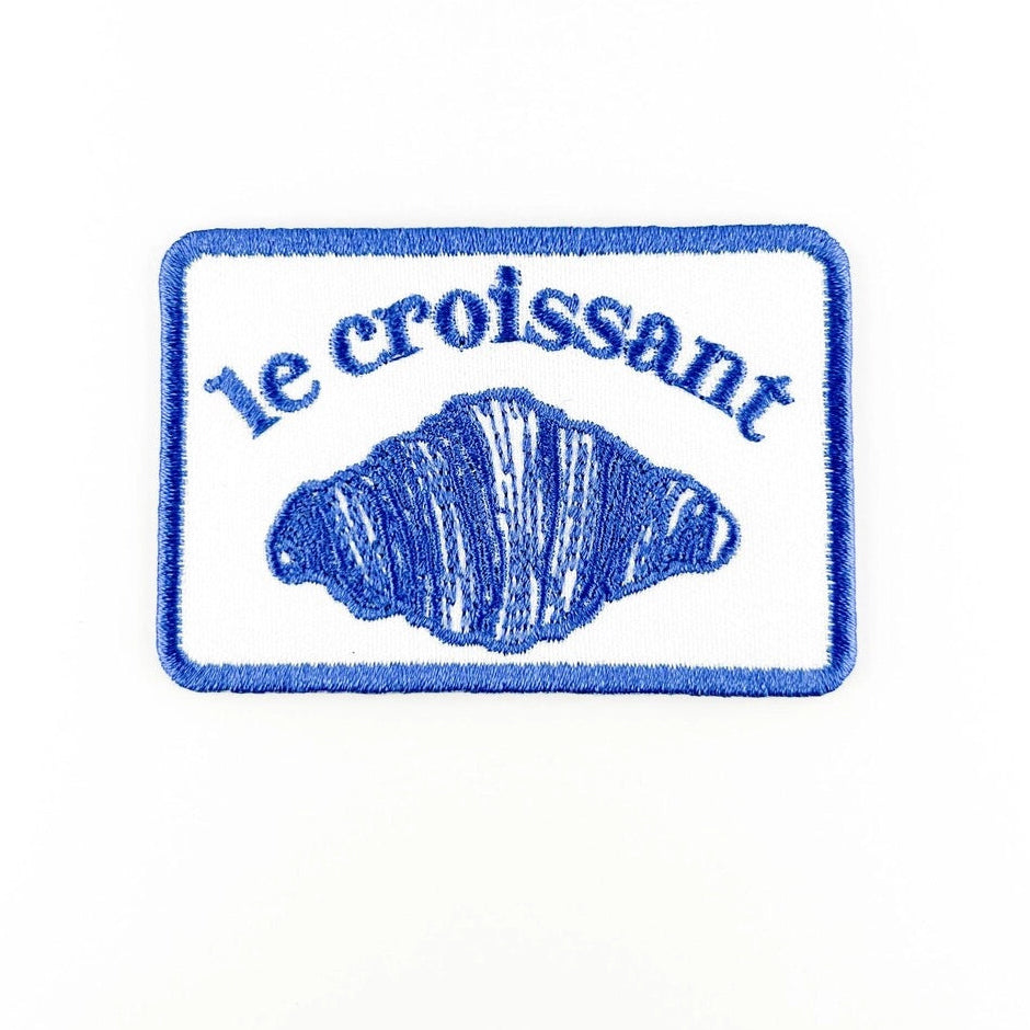 Field Trip Threads Le Croissant Embroidered Iron-On Patch