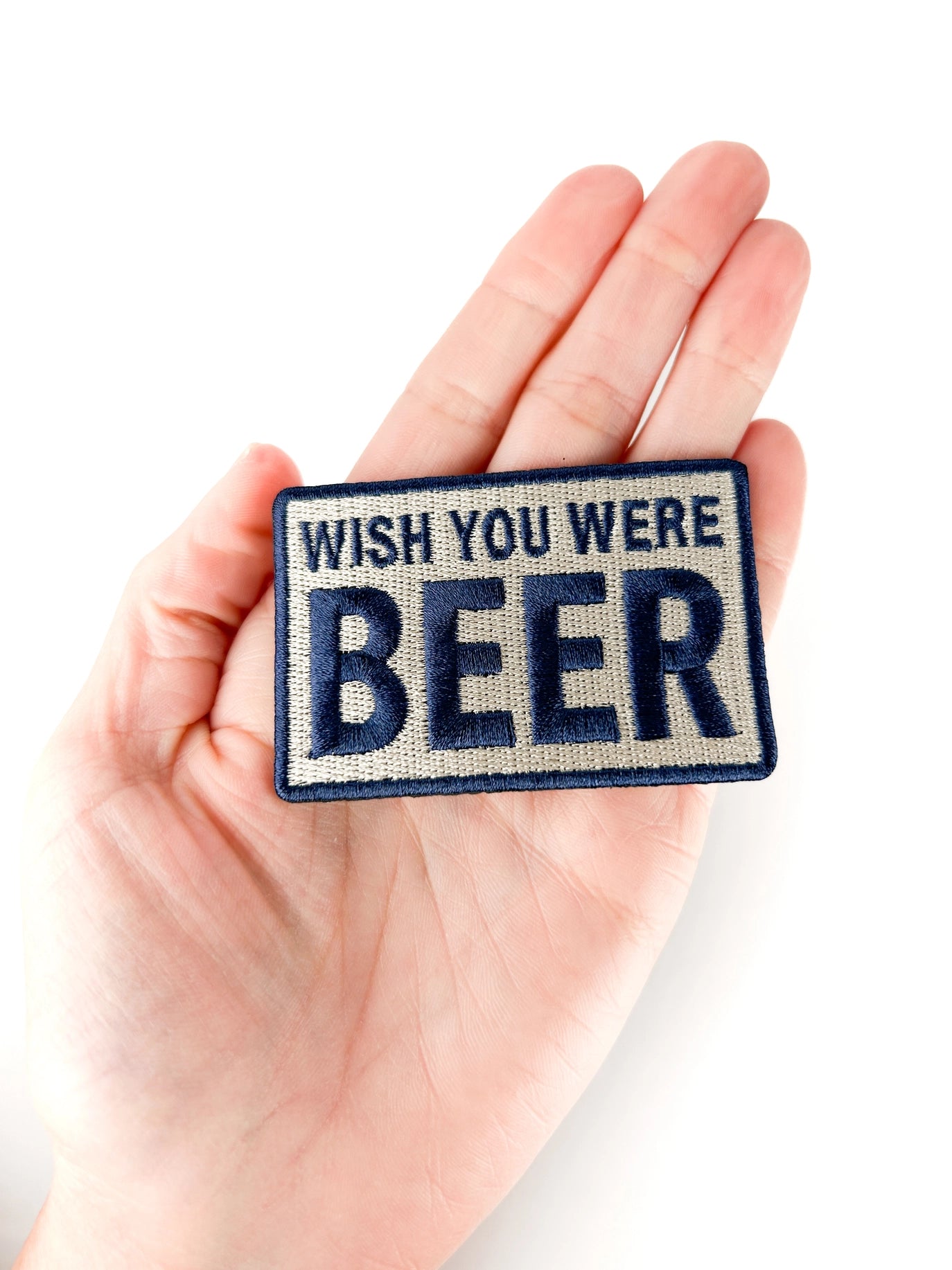 Field Trip Threads Wish You Were Beer Embroidered Patch
