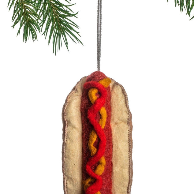Silk Road Bazaar Hot Dog Ornament