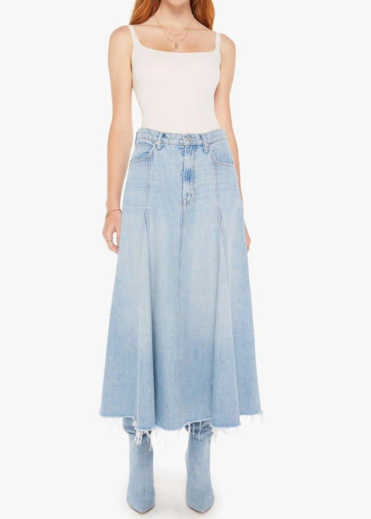 MOTHER The Full Swing Fray Skirt