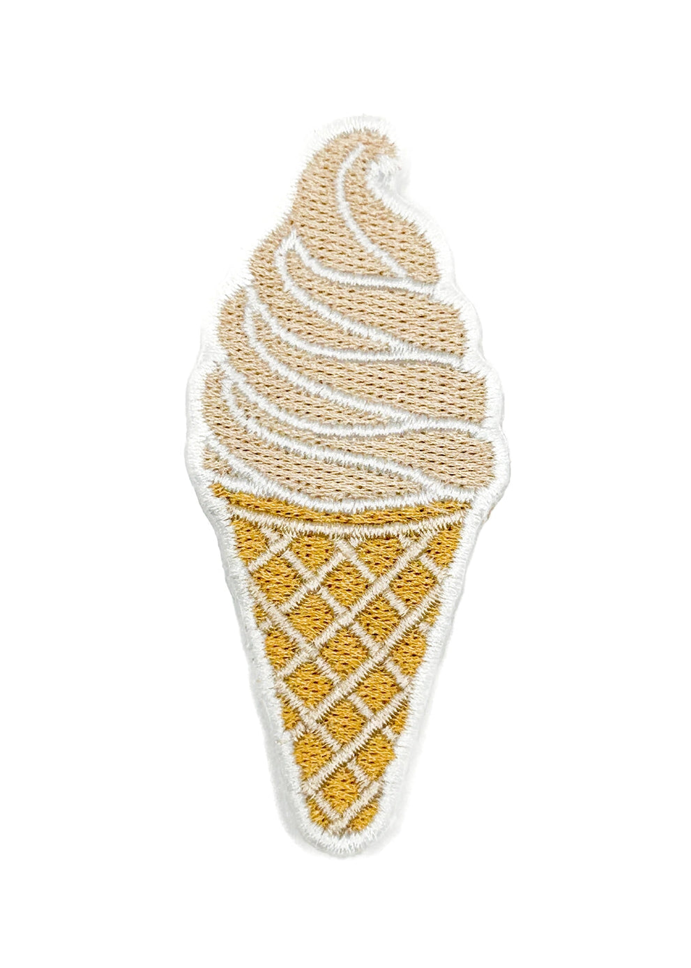 Field Trip Threads Soft Serve Ice Cream Embroidered Patch