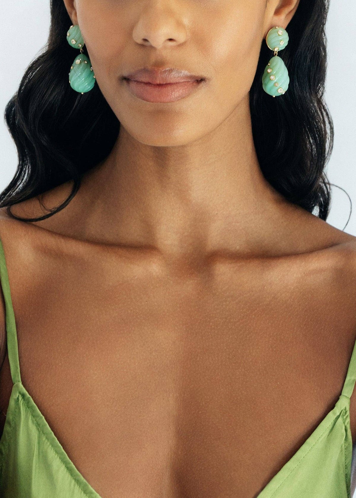Loren Hope Raeni Drop Earrings | Mint