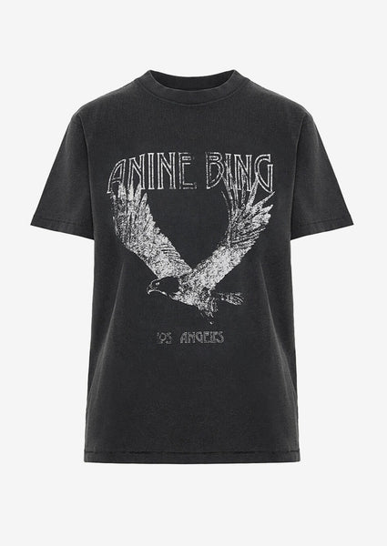 Lili Tee Eagle Washed Black