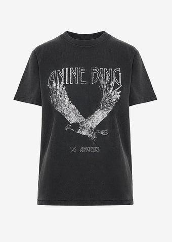 Lili Tee Eagle Washed Black