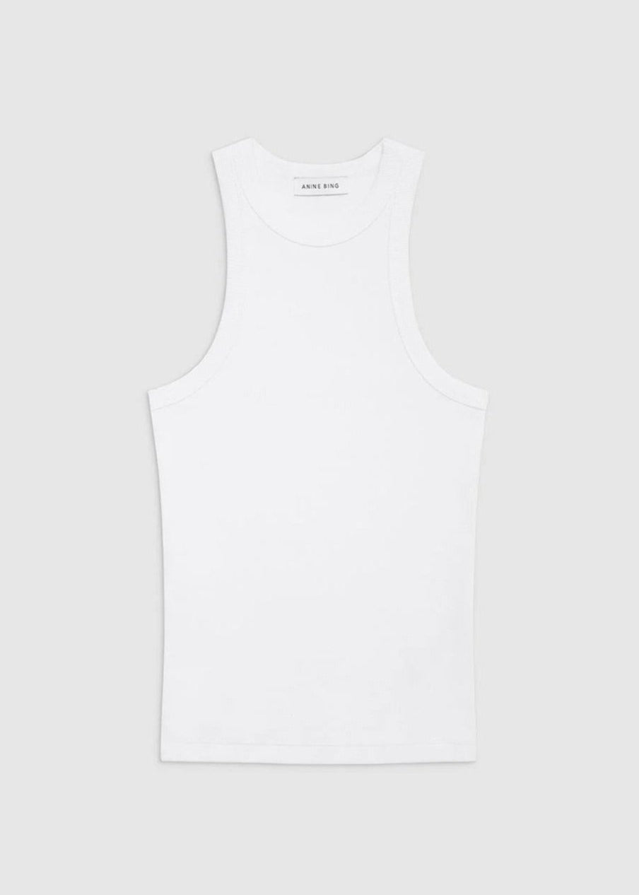 Anine Bing Eva Tank White