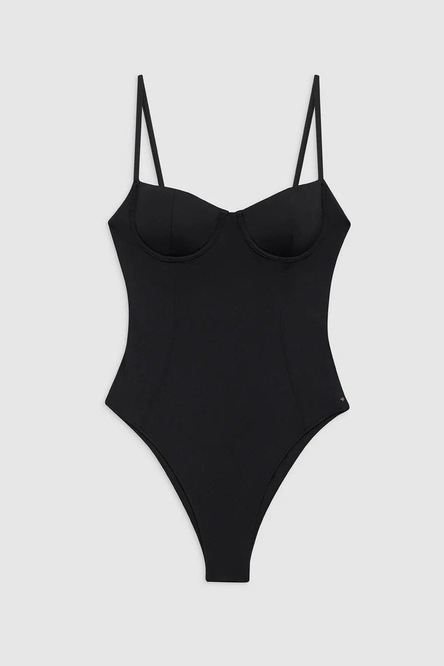 Anine Bing Kyler One Piece Black