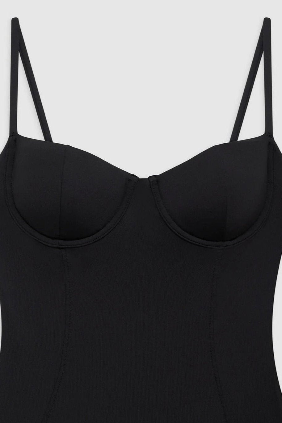 Anine Bing Kyler One Piece Black
