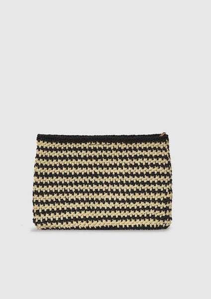 Rio Pouch Black Natural Stripe