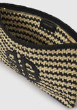 Rio Pouch Black Natural Stripe
