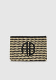 Rio Pouch Black Natural Stripe