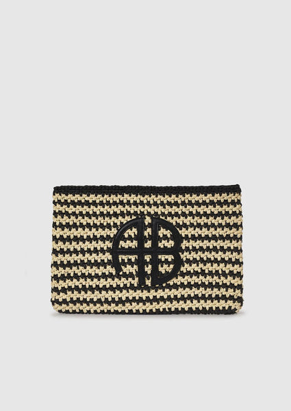 Rio Pouch Black Natural Stripe