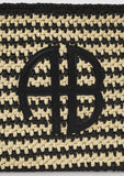 Rio Pouch Black Natural Stripe