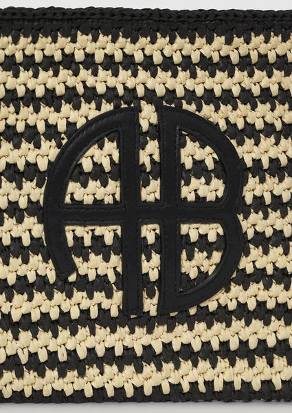 Rio Pouch Black Natural Stripe