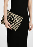 Rio Pouch Black Natural Stripe