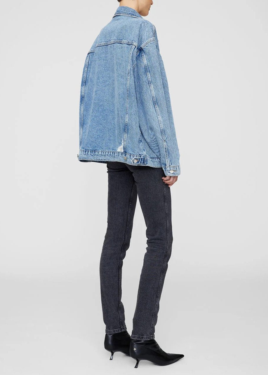 Anine Bing Rory Jacket Vintage Blue