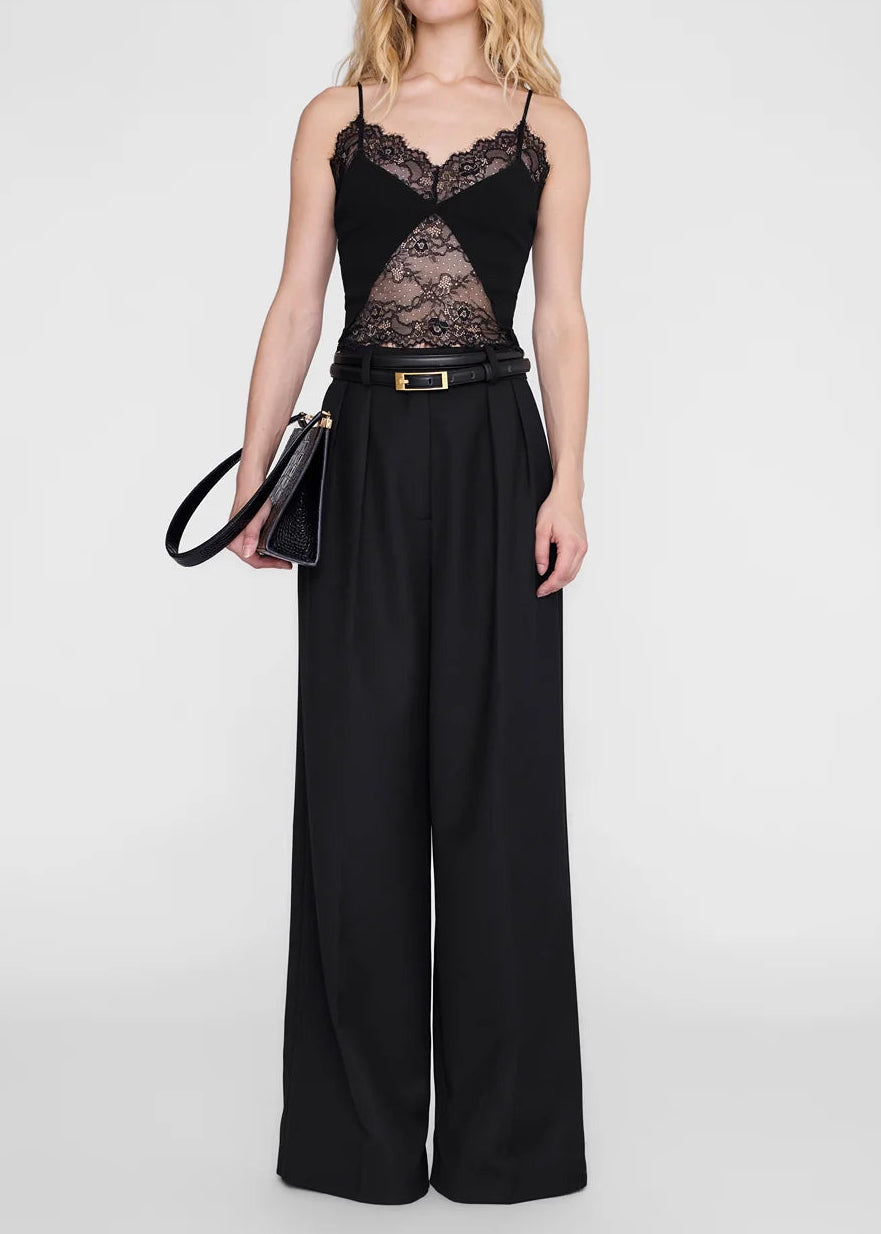 Anine Bing Tina Tank Top | Black