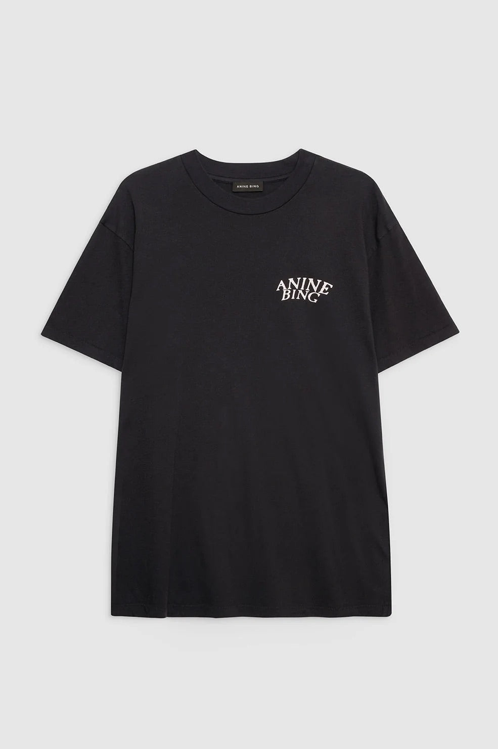 Anine Bing Walker Tee Band Black