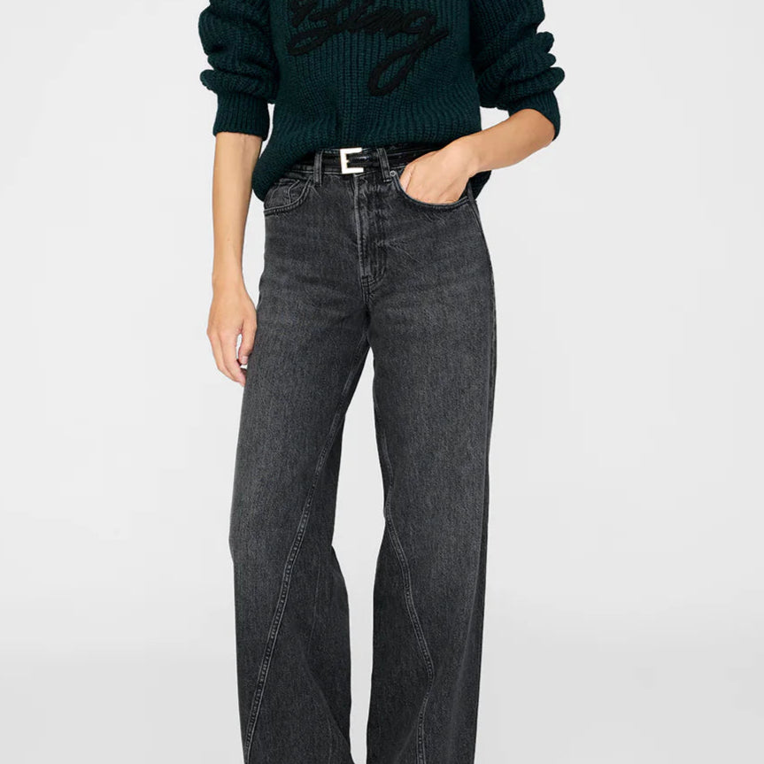 Anine Bing Kendrick Sweater Bing | Dark Teal