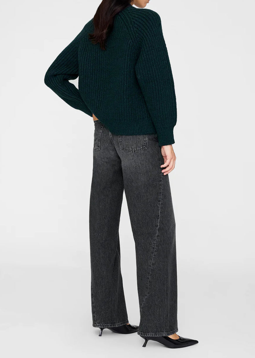 Anine Bing Kendrick Sweater Bing | Dark Teal