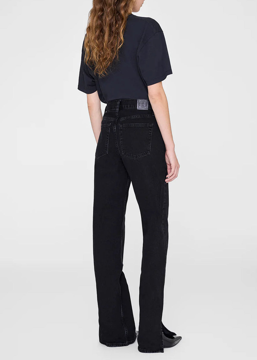 Anine Bing Walker Tee California | Vintage Black