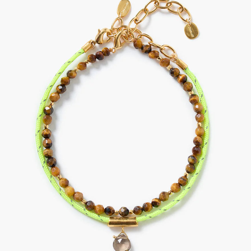 Chan Luu Surf Anklet Set | Tiger's Eye