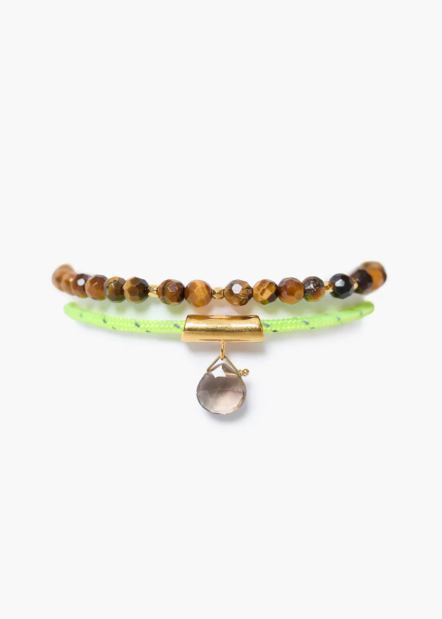 Chan Luu Surf Anklet Set | Tiger's Eye