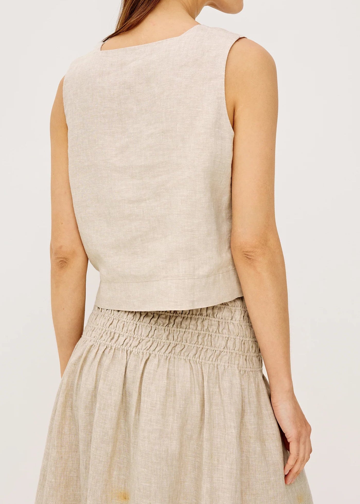 Rails Akira Top | Heathered Flax