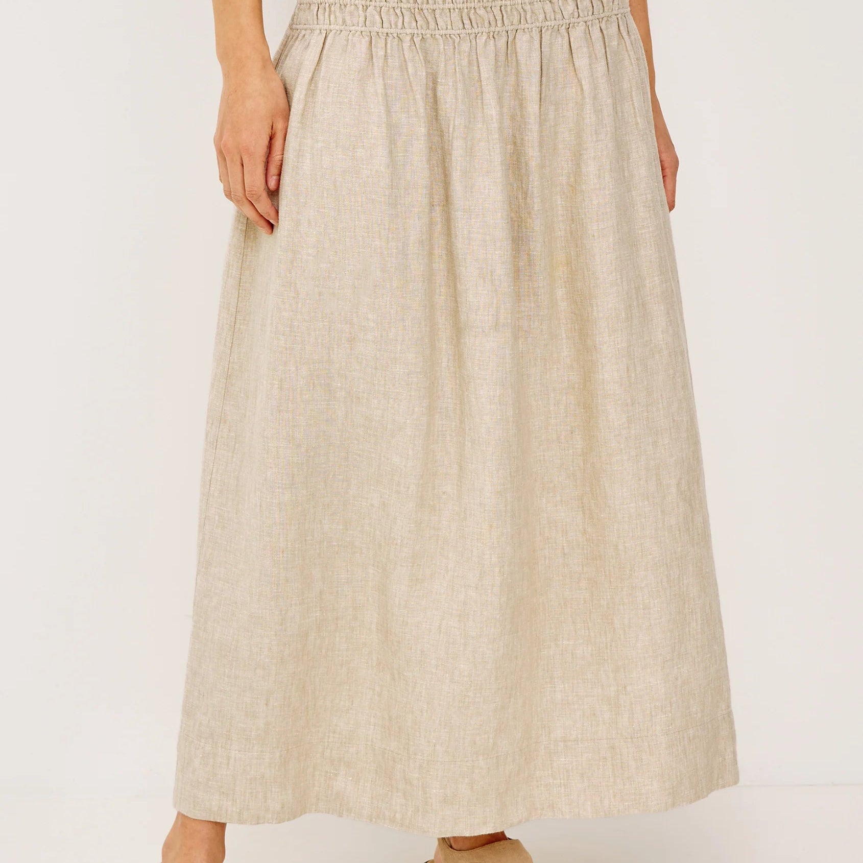 Rails Alessa Skirt | Heathered Flax