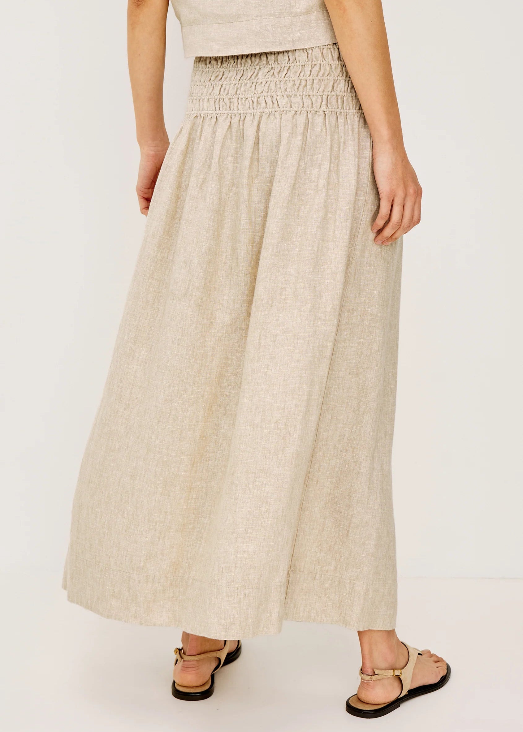 Rails Alessa Skirt | Heathered Flax