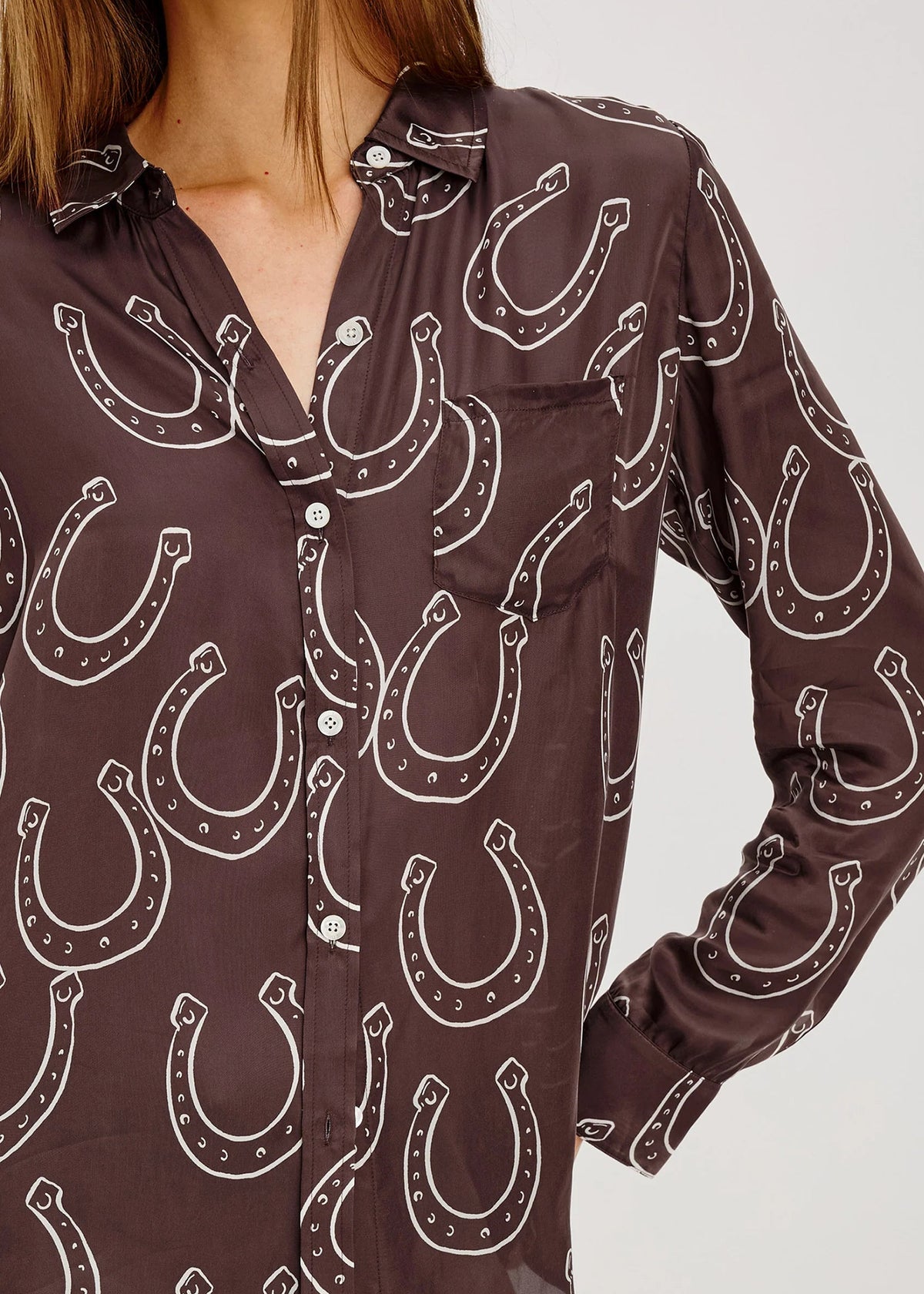 Rails Alyssa Shirt | Brown Horseshoes