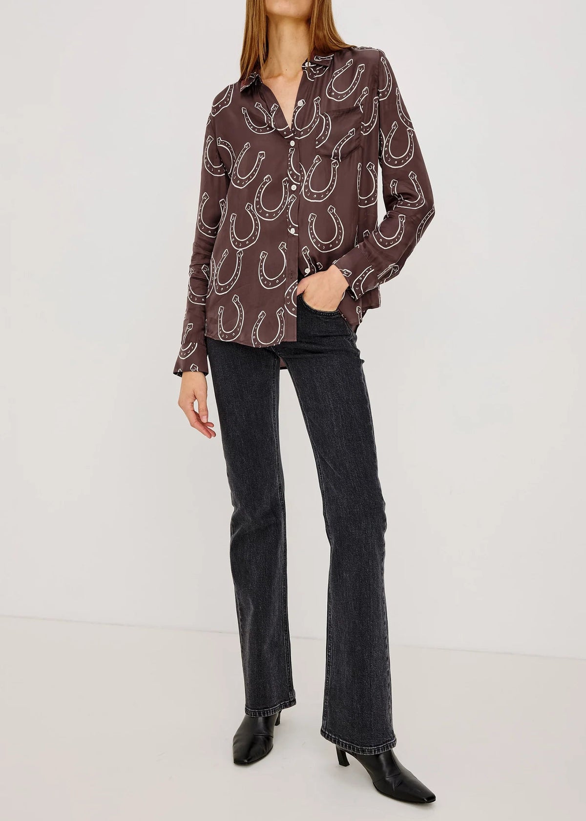 Rails Alyssa Shirt | Brown Horseshoes