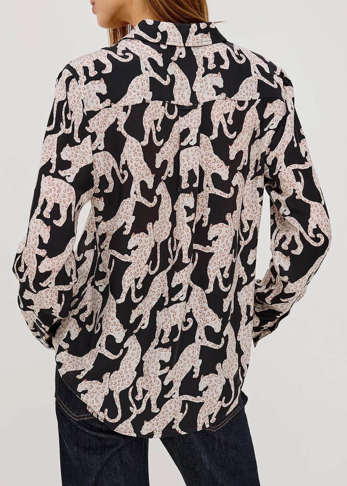 Rails Alyssa Shirt | Onyx Jaguar