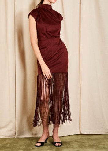 Saylor Astelle Dress | Mulled Wine