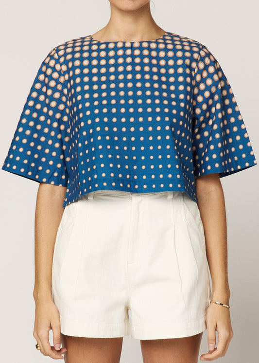 Cleobella Alana Blouse | Matera Print