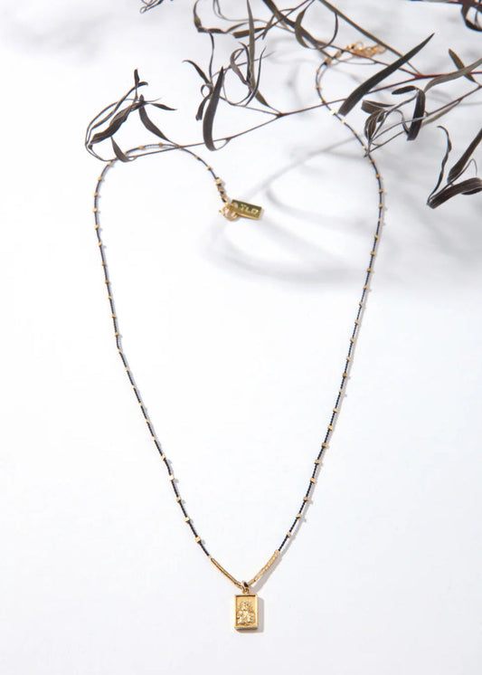 Iwona Ludyga Necklace Aurora Charm Rectangle