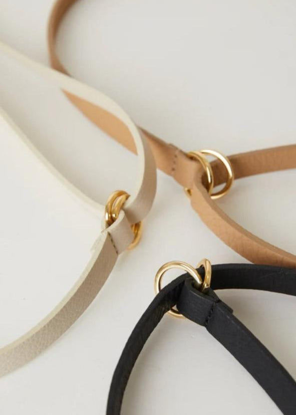 B-Low The Belt Tumble Mini Belt Bone Gold