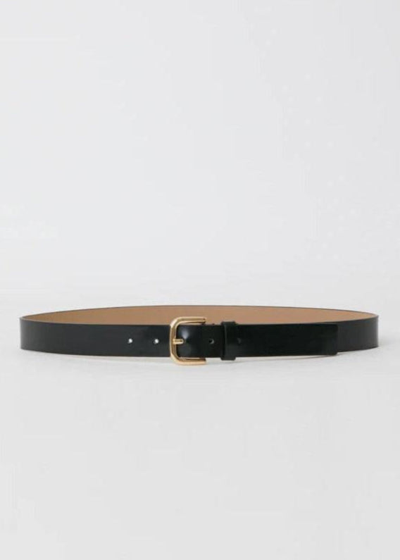 B-Low The Belt Lennox Mod Leather Belt Black Gold