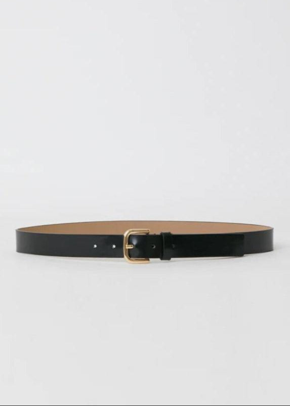 B-Low The Belt Lennox Mod Leather Belt Black Gold