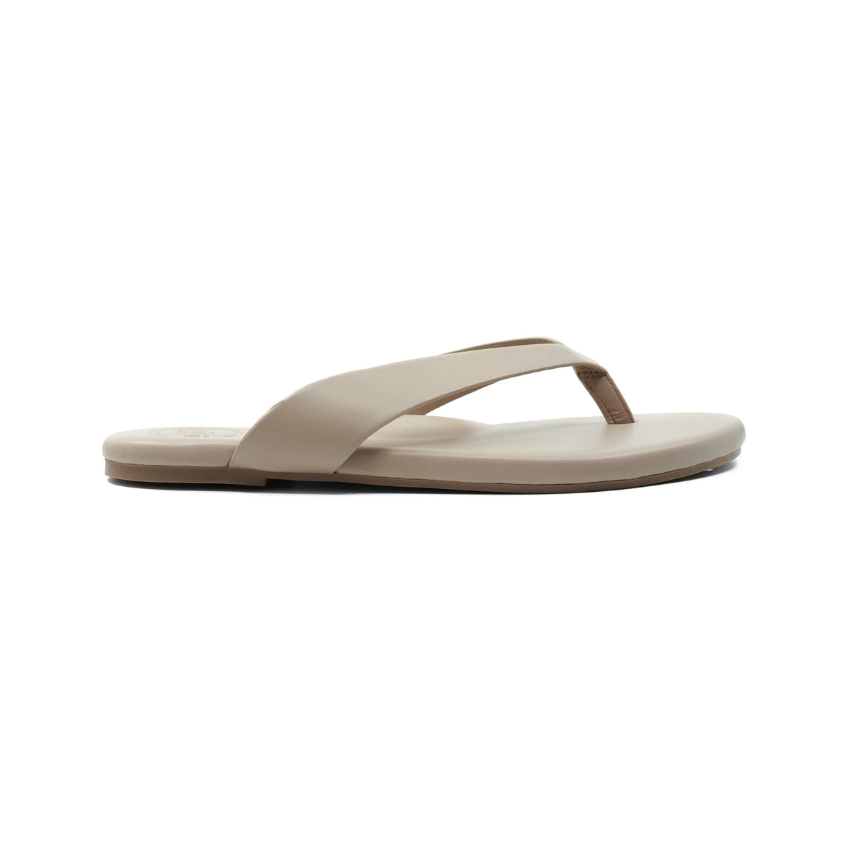 Solei Sea Bowie Thong Sandal | White Pepper