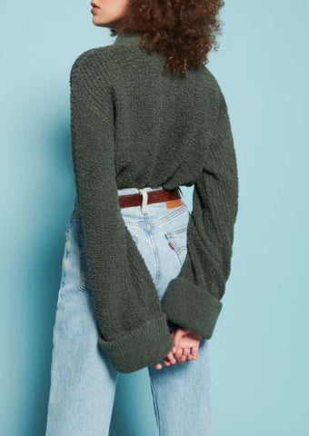 Briar Cuffed Funnel Neck